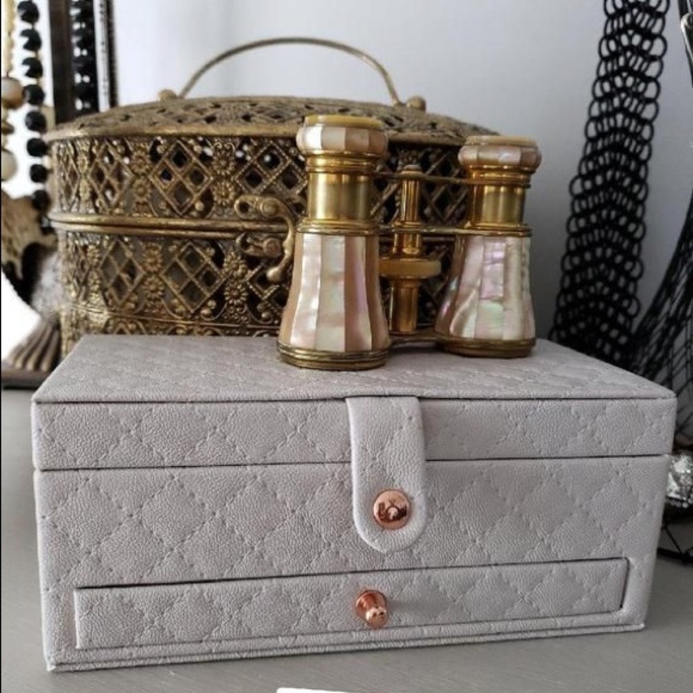 NWOT Authentic Pandora quilted travel case